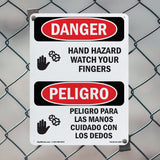 Hand Hazard Watch Your Fingers