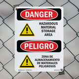 Hazardous Material Storage Area