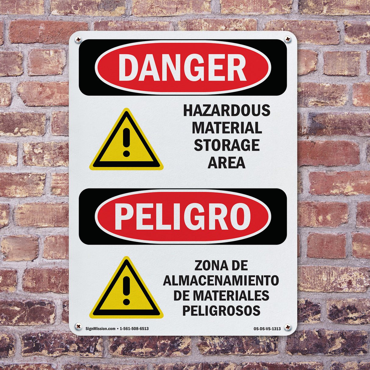 Hazardous Material Storage Area