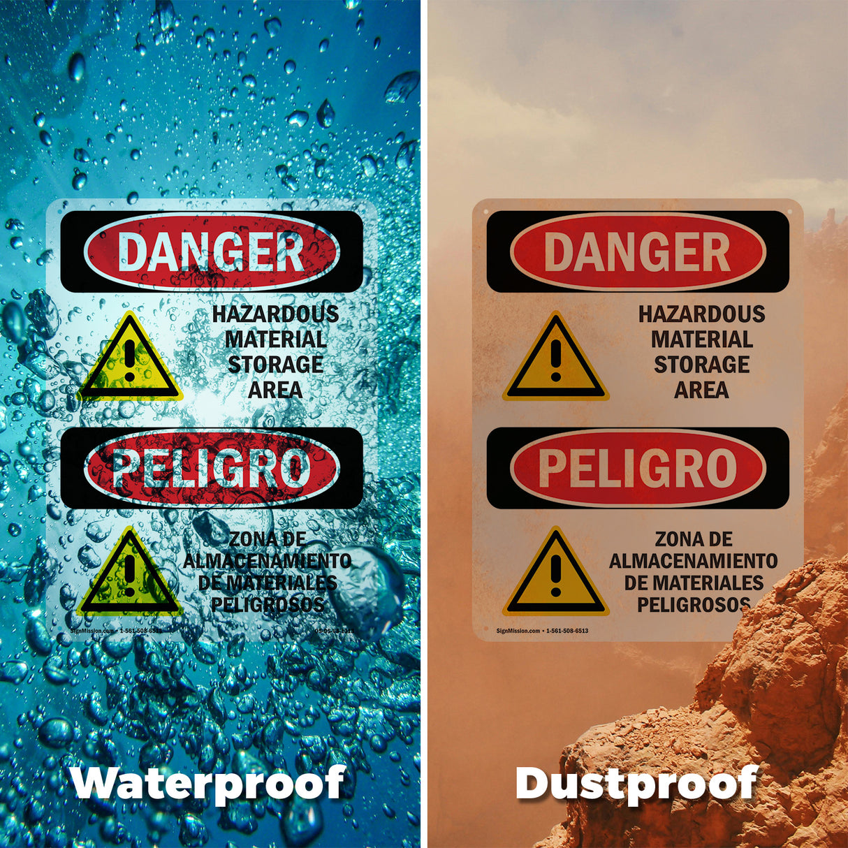 Hazardous Material Storage Area