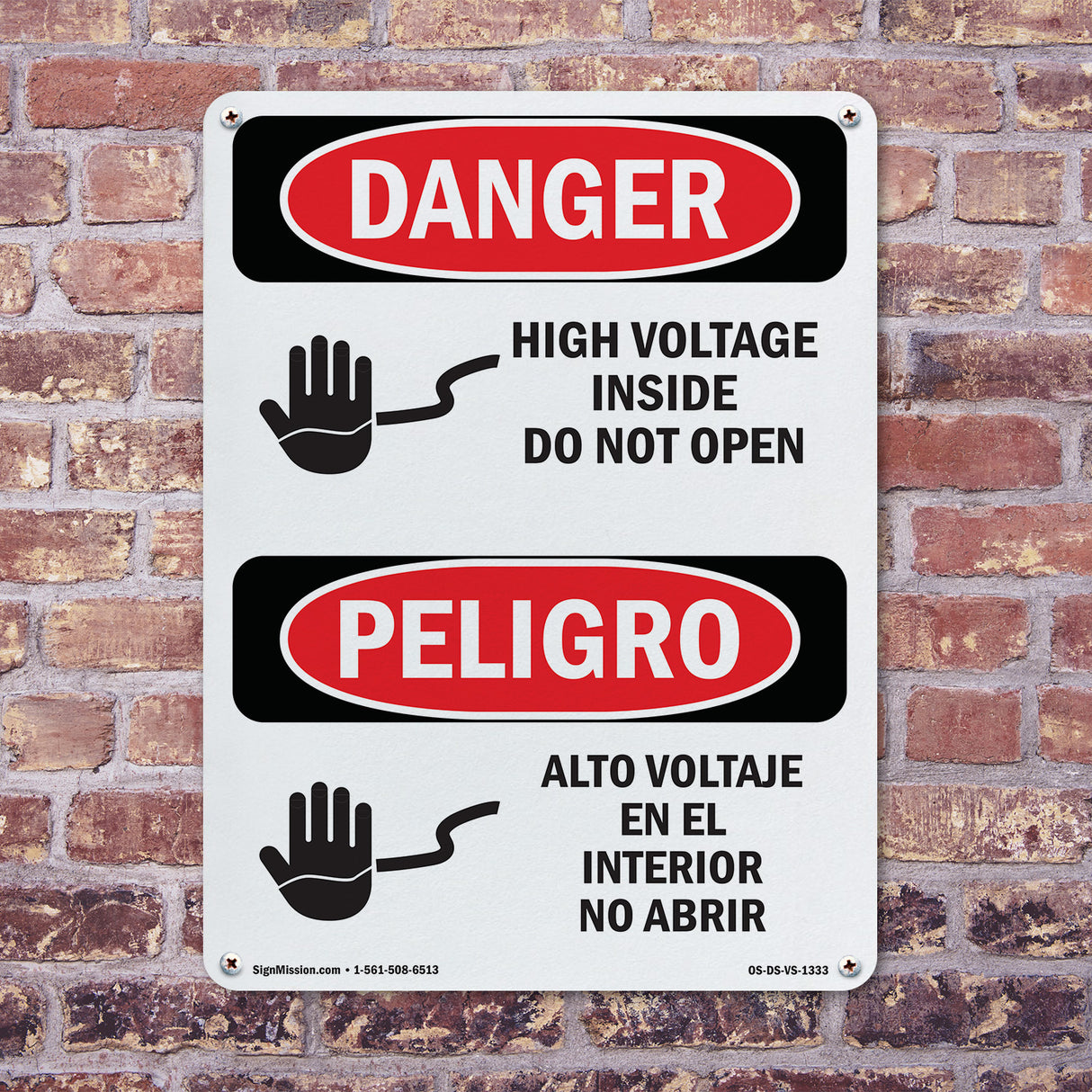 High Voltage Inside Do Not Open