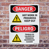 Hot Work In Progress Keep Out