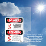 LP Gas Storage No Smoking Open Flames 50 Ft