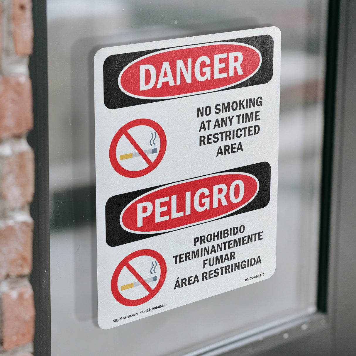 No Smoking At Any Time Restricted Area