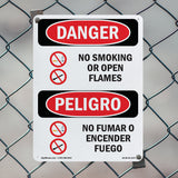 No Smoking Or Open Flames