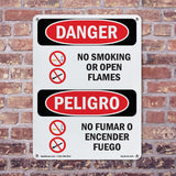 No Smoking Or Open Flames