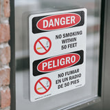 No Smoking Within 50 Feet
