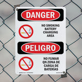 No Smoking Battery Charging Area