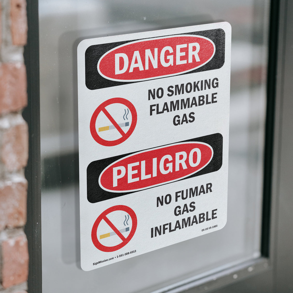 No Smoking Flammable Gas