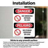 No Smoking Oxygen In Use