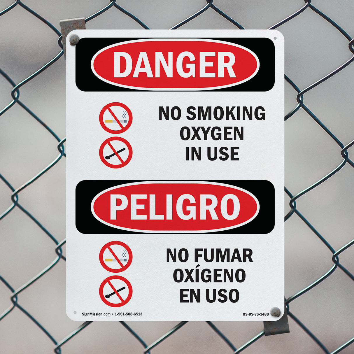 No Smoking Oxygen In Use