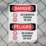 No Smoking Oxygen In Use