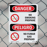 No Smoking Propane