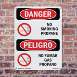No Smoking Propane