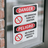 No Smoking Turn Off Ignition