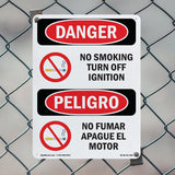 No Smoking Turn Off Ignition