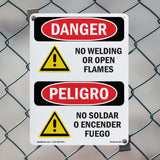 No Welding Or Open Flames