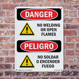 No Welding Or Open Flames