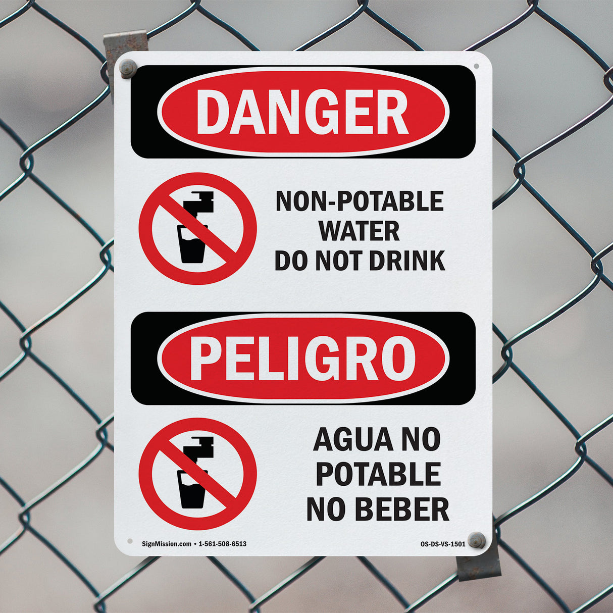 Non-Potable Water Do Not Drink
