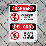 Non-Potable Water Do Not Drink