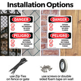 Oxygen No Smoking No Open Flames