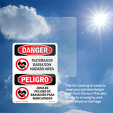 Pacemaker Radiation Hazard Area