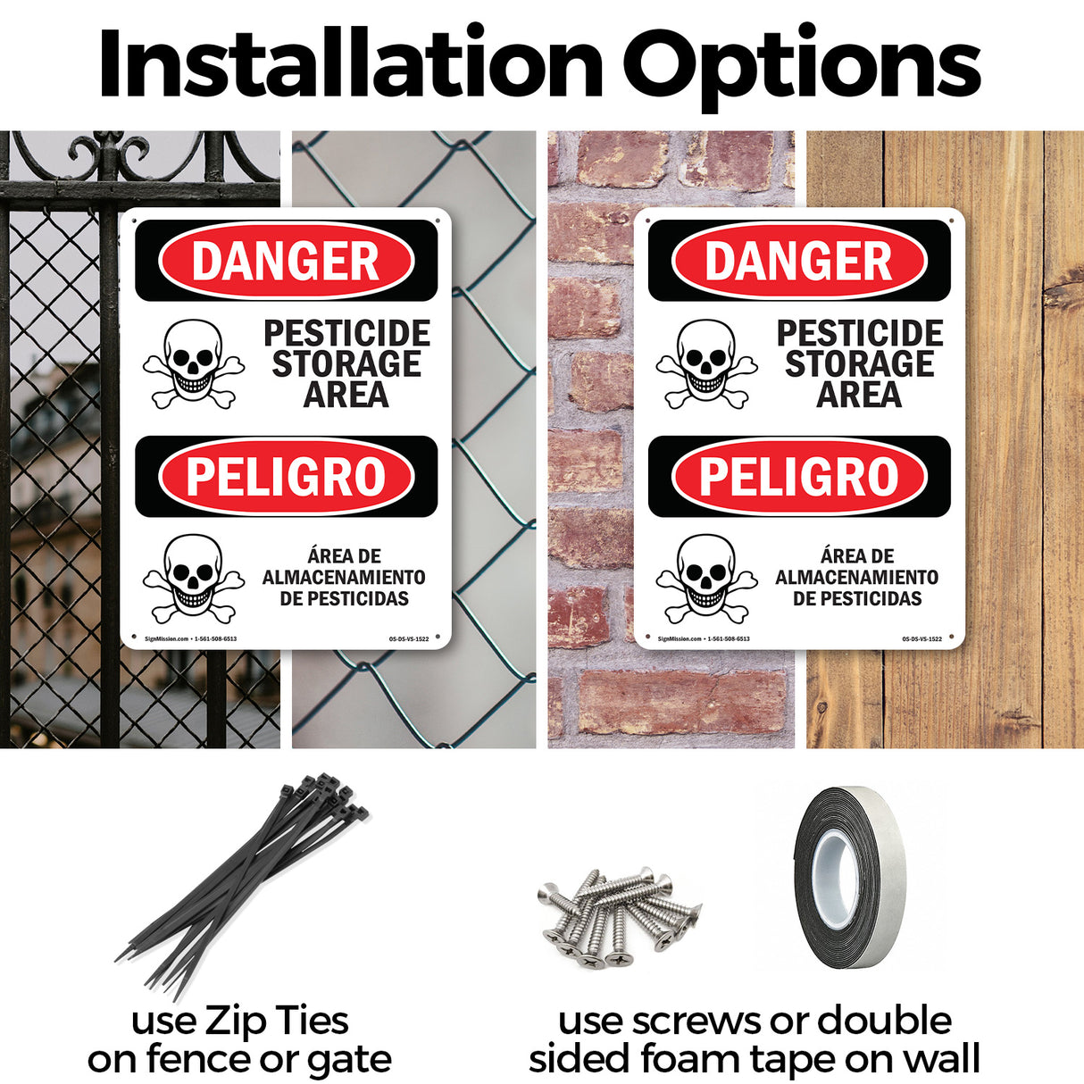 Pesticide Storage Area
