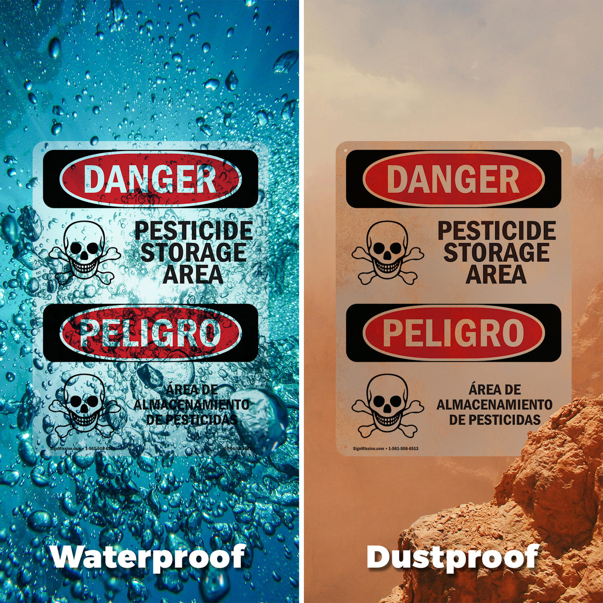 Pesticide Storage Area