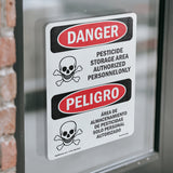 Pesticide Storage Area Spanish