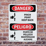 Pinch Point Keep Back