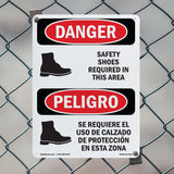 Safety Shoes Required Area Symbol