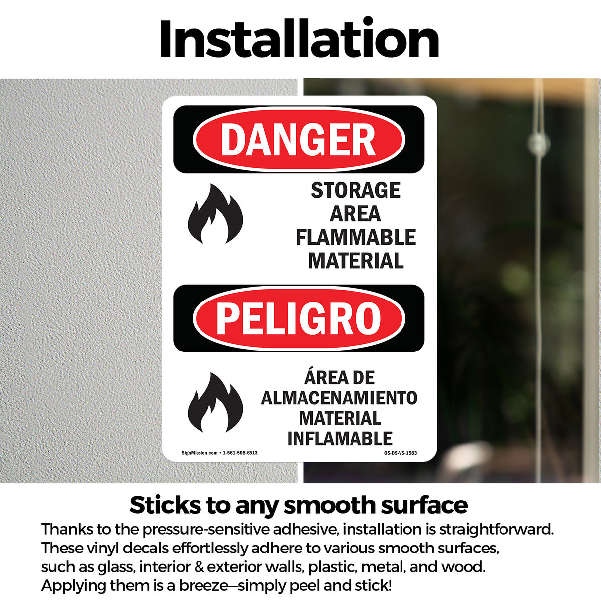 Storage Area Flammable Material