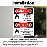 Storage Area Flammable Material