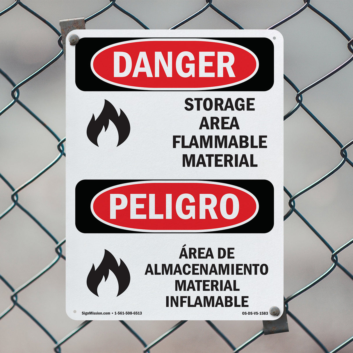 Storage Area Flammable Material