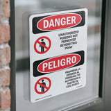 Unauthorized Persons Not Permitted Beyond