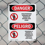Unauthorized Persons Not Permitted Beyond