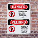 Unauthorized Persons Not Permitted Beyond