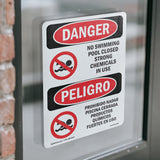 No Swimming Pool Closed Chemicals In Use