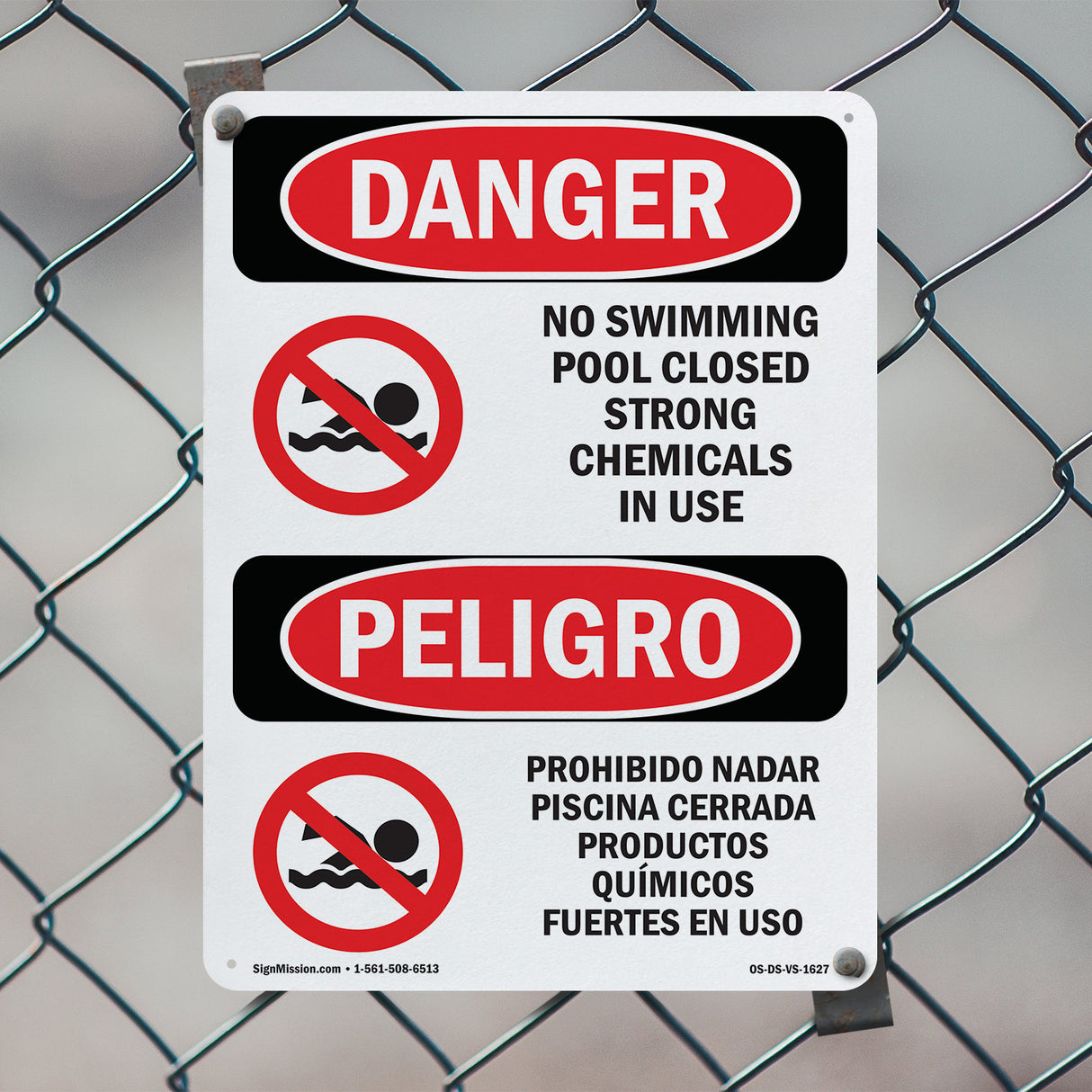 No Swimming Pool Closed Chemicals In Use