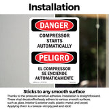 Compressor Starts Automatically