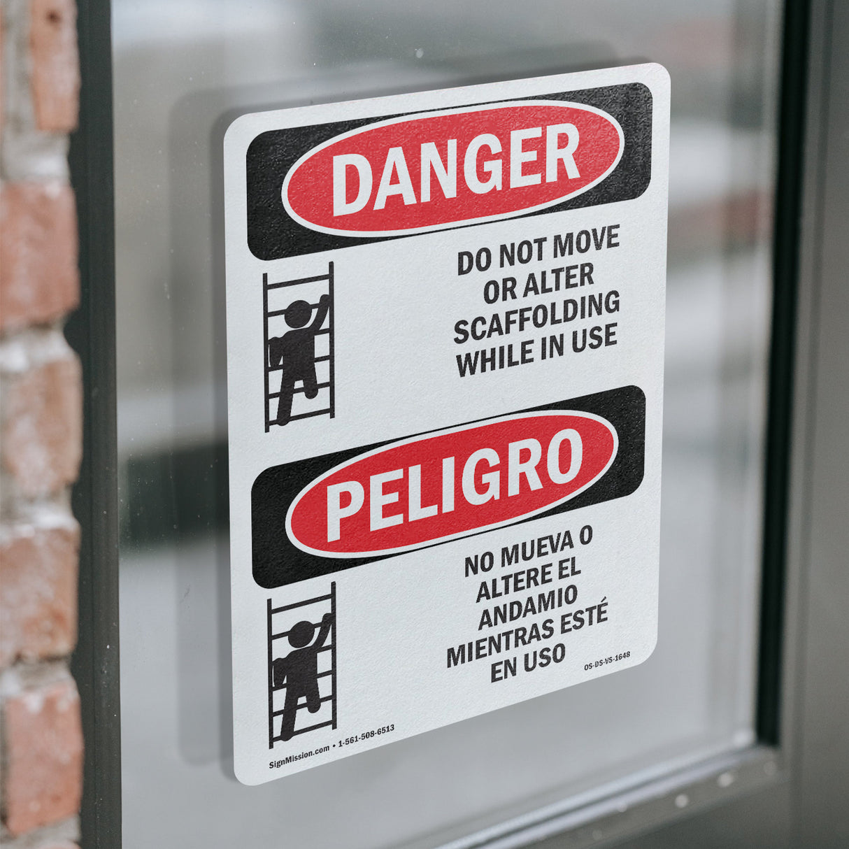 Do Not Move Or Alter Scaffolding