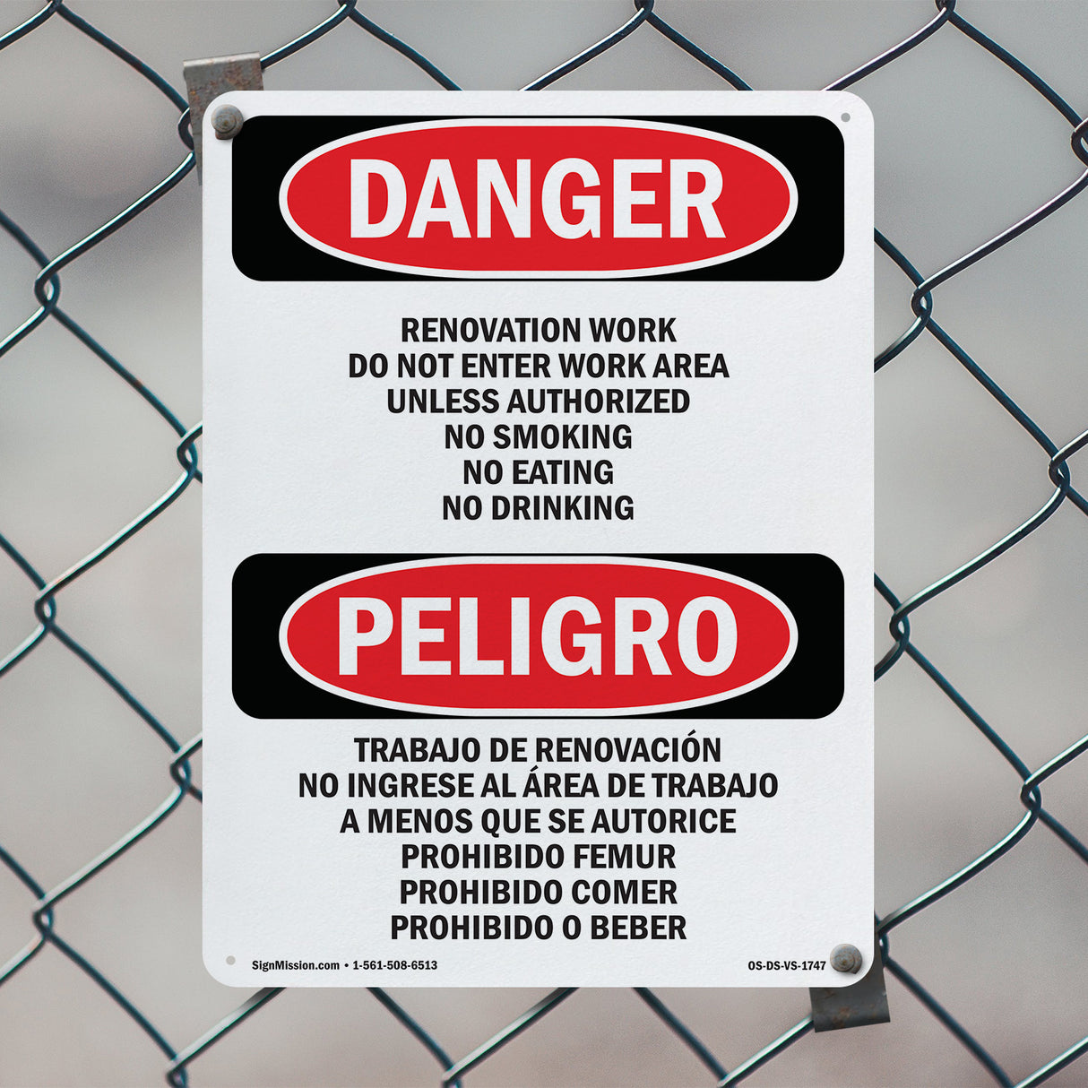 Renovation Work Do Not Enter Work Area