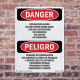 Renovation Work Do Not Enter Work Area