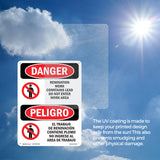 Renovation Work Contains Lead Do Not Enter