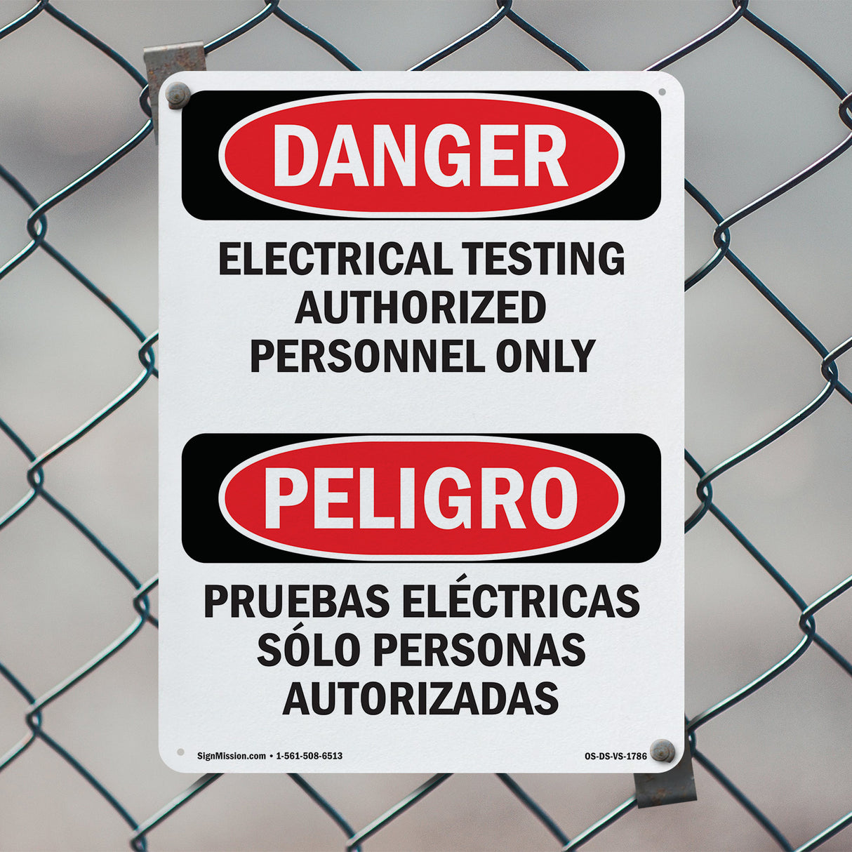 Electrical Testing Authorized Persons Only