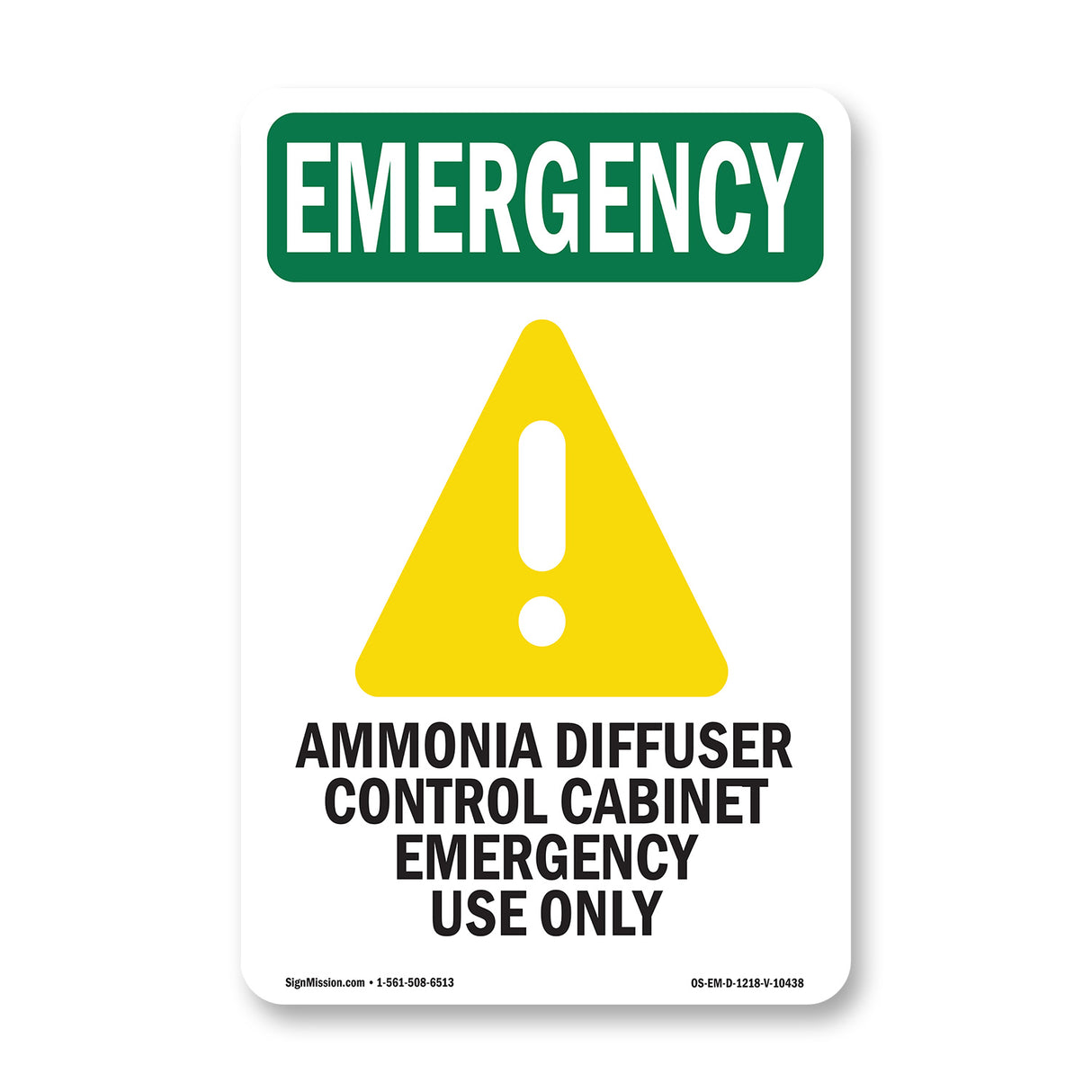 Ammonia Diffuser Control With Symbol