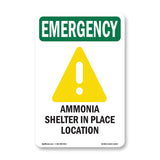 Ammonia Shelter In With Symbol