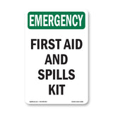 First Aid And Spills Kit