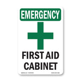 First Aid Cabinet With Symbol