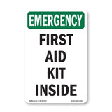First Aid Kit Inside